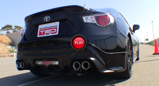  Toyota 86 Coupe Prepped with TRD Parts, Plus Video of Ken Gushi Driving Scion FR-S