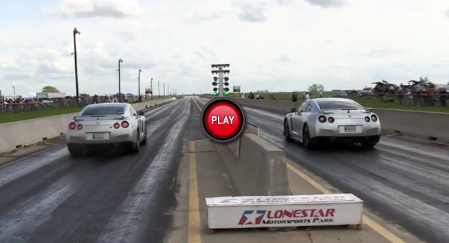  One Very Lucky Nissan GT-R Driver Avoids Wall Not Once, Not Twice but Thrice
