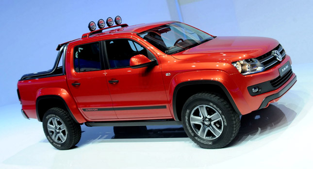  Volkswagen Amarok Canyon Concept Shapes up for Extreme Sports