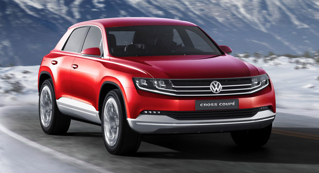  Volkswagen Cross Coupé Concept Take Two at the Geneva Motor Show