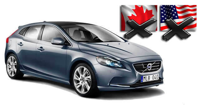  Canada Won't be Getting the New Volvo V40 Either