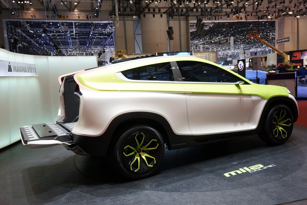 Magna Steyr Debuts “ThreeinOne” MILA Coupic Concept at the Geneva