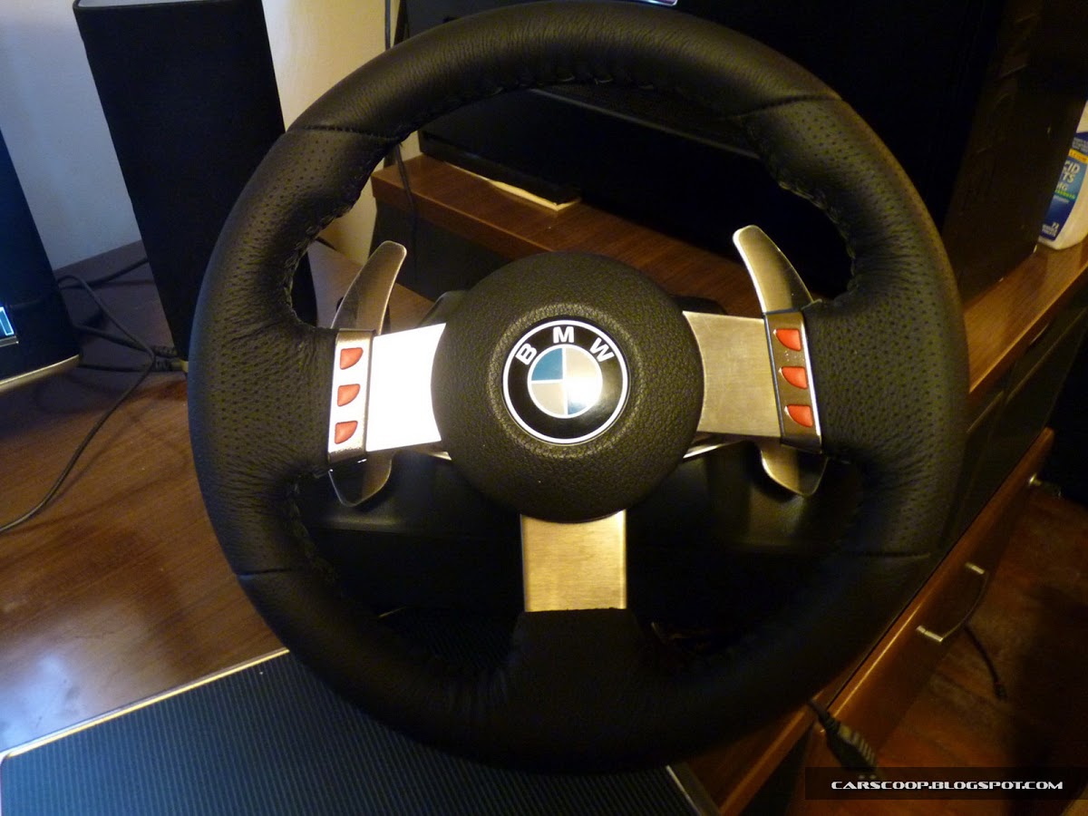 DIY: Give Some BMW Pizzazz to Your Logitech G27 Steering Wheel and