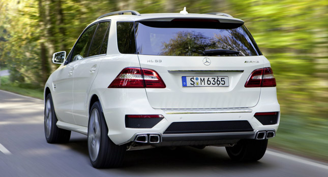  New Twin-Turbo Mercedes-Benz ML63 AMG Priced at £82,995 in the UK