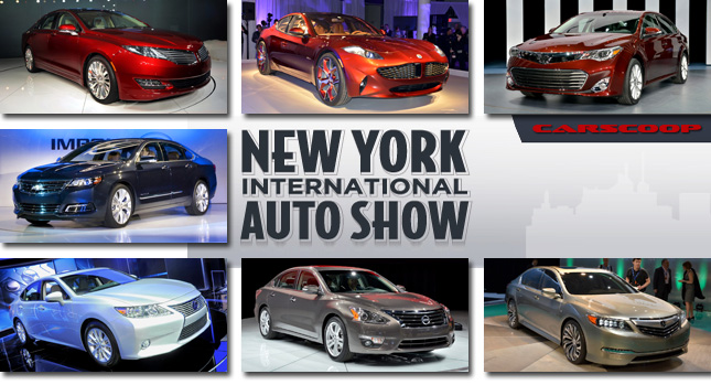  Poll: Which is the Best Looking New Sedan of the New York Auto Show?