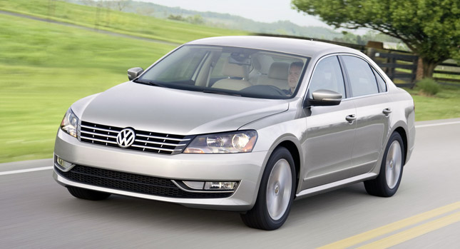  Volkswagen Recalls 2012 Passat TDI Over Fuel Leak Risk and 2012 Routan Because Wheel May Separate
