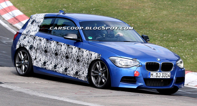  Spied: New BMW M135i Three-Door Hatch Flexes its Turbo'd Straight-Six on the Nürburgring