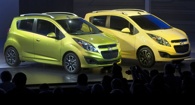  Chevrolet Announces Pricing for 2013 Spark, Starts at $12,995