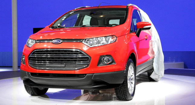  Ford Lifts the Veil on Production 2013 EcoSport Small Crossover at the Beijing Auto Show