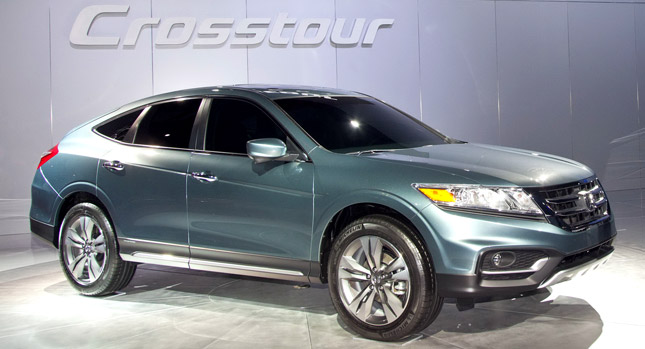  2013 Honda Crosstour Concept Shows up with a Fresh Face at the New York Auto Show
