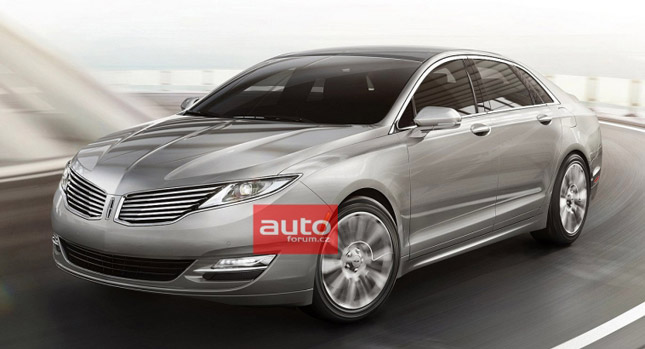  2013 Lincoln MKZ Sedan Pictures Leaked from the Other Side of the Atlantic