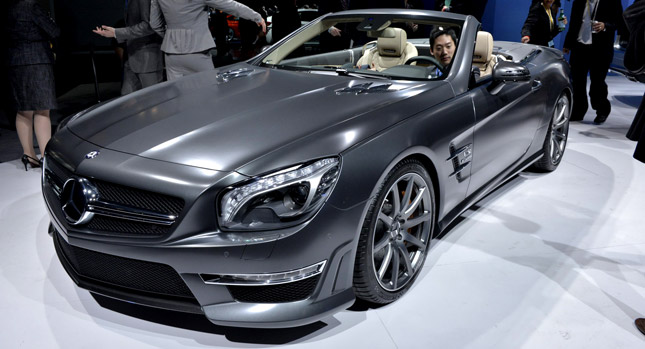  Mercedes-Benz Celebrates AMG's 45th Anniversary with Special Edition SL in New York