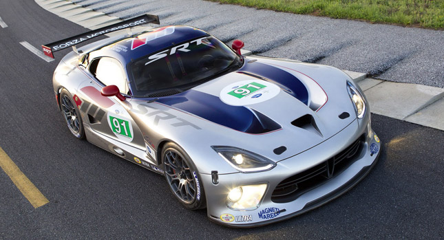  SRT Viper GTS-R is the Chrysler Group's New 2012 ALMS Racer