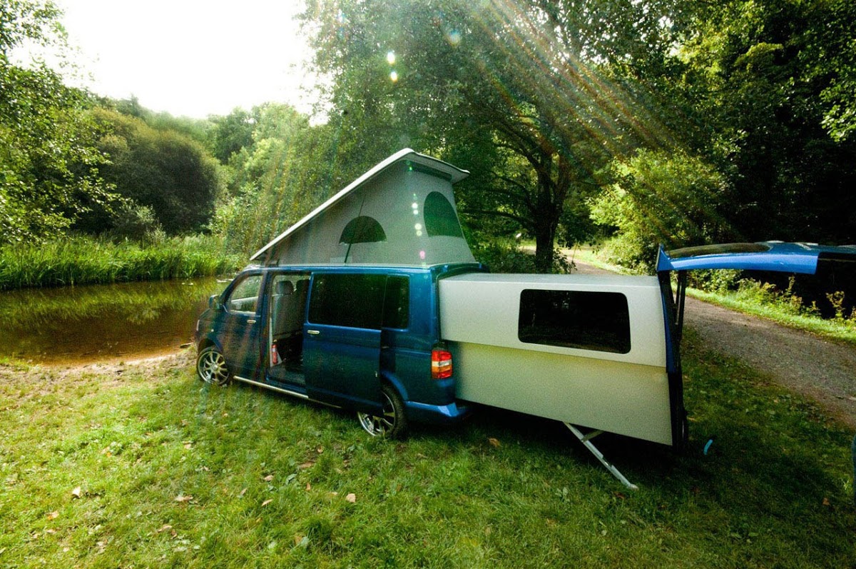 Overland announces the VW T5 Transporter DoubleBack ultimate camper van