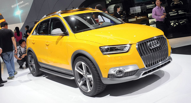  Audi's Q3 Vail Concept Arrives in Beijing as the Jinlong Yufeng Study