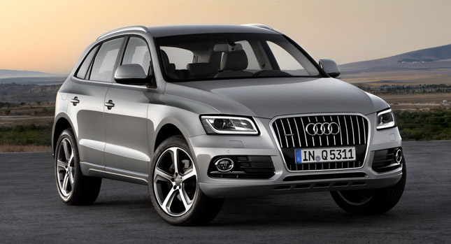  Official Photos of the 2013 Audi Q5 Facelift Hit the Web