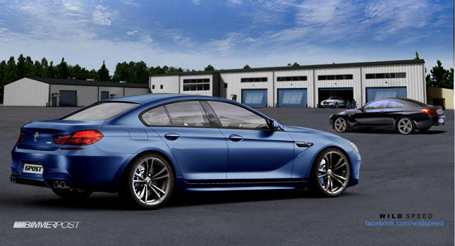 13 Bmw M6 Gran Coupe Visualized In New Renderings Carscoops