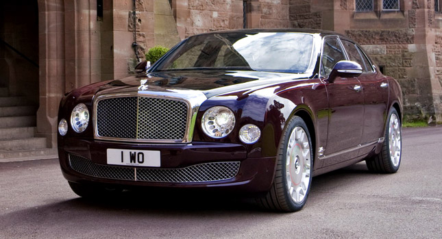  Bentley Launches Limited Edition 'Royal Diamond Jubilee' Mulsanne at the Beijing Auto Show