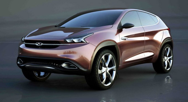  China's Chery Preview Two New Concept Models Ahead of the 2012 Beijing Auto Show