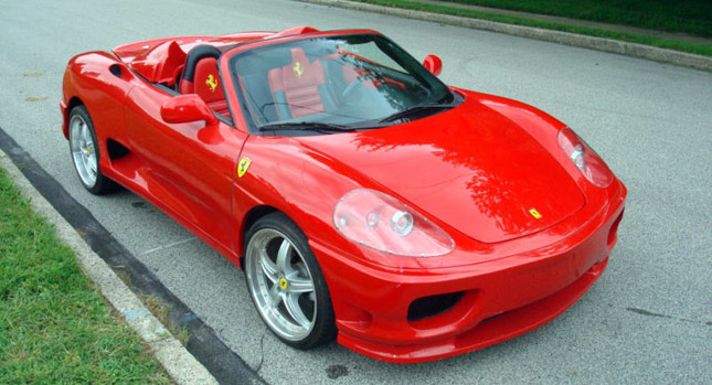  Mini-Me Ferrari 360 Modena Spider Based on the Toyota MR2