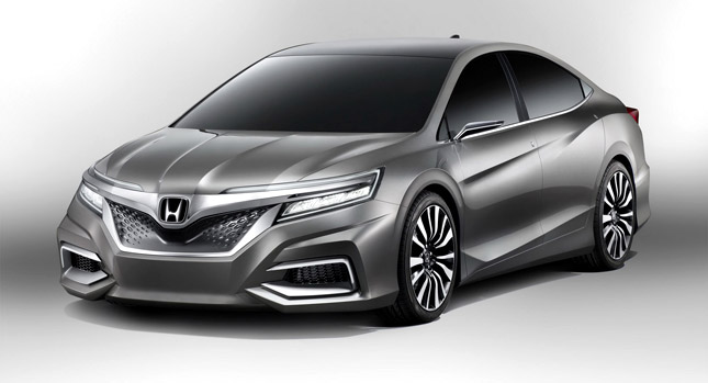  Honda's Beijing Auto Show Concept C Previews New Mid-Size Sedan for the Chinese Market