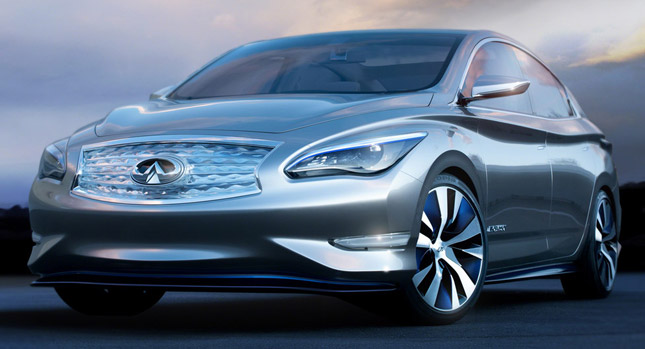  First Photos of Infiniti's LE Pure-Electric Concept
