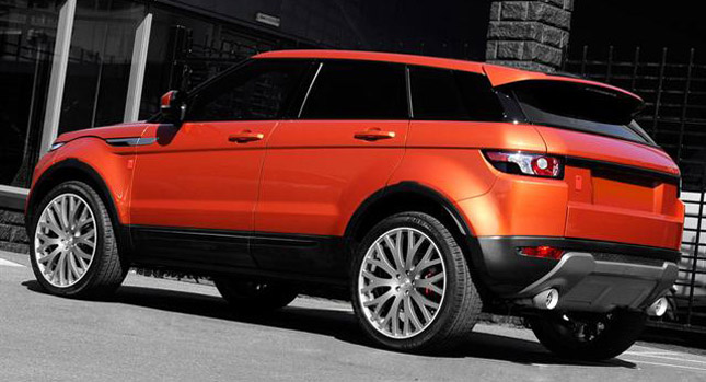  Kahn Design Applies Vesuvius Treatment to Range Rover Evoque
