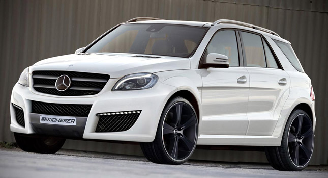 Kicherer Drapes Latest Mercedes-Benz M-Class in a New Sports Suite