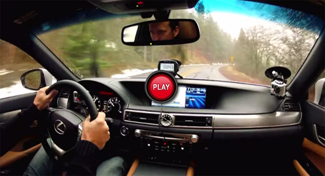 Shut Up and Drive Races a 2013 Lexus GS F Sport on a Closed-Off Highway