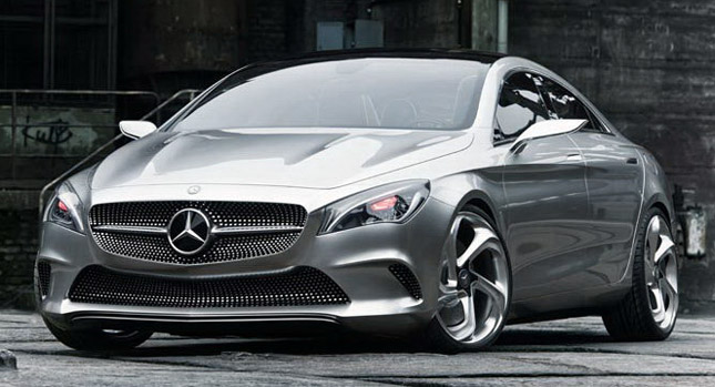  Mercedes-Benz Concept Style Coupe: First Photos of Sexy Looking Baby CLS Sports Sedan hit the Web