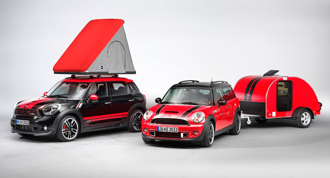  MINI Takes the Hatch, Countryman and Clubman for Camping