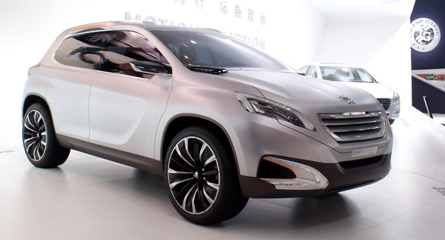  Beijing Show Urban Crossover Concept is Peugeot’s Interpretation of a B-Segment SUV [Updated]