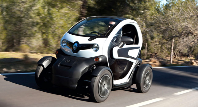  Renault's Quirky Pure-Electric Twizy Goes on Sale in the UK