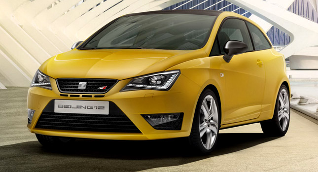  New Seat Ibiza Cupra Facelift Appears Ahead of the Beijing Motor Show