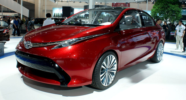  Toyota Dear Qin Sedan and Hatchback Concepts Hint at New Global Compact Model