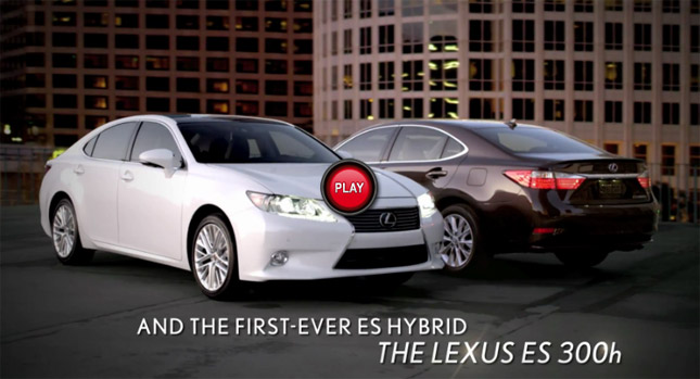  2013 Lexus ES Sedan Talk-Around and New Promo Film