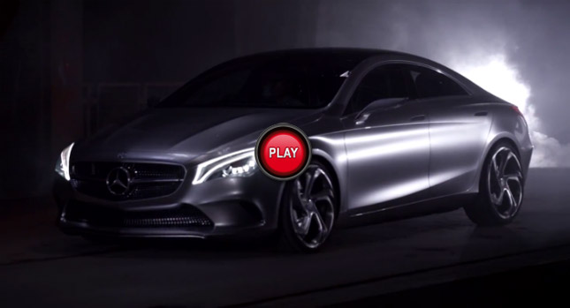  New Mercedes Concept Style Coupe Appears on Video and in a New Set of Photos
