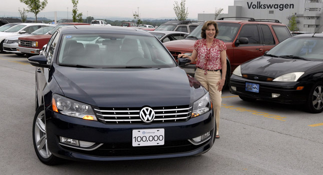  Volkswagen Builds 100,000th North American Passat at Chattanooga Plant
