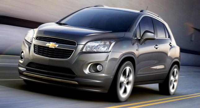  New Chevrolet Trax Small Crossover is the Buick Encore's Global Twin, will Debut in Paris