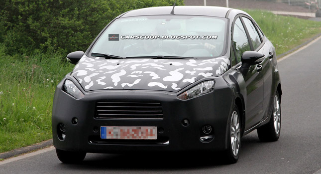  Scoop: 2013 Ford Fiesta Sedan will get the Aston Martin Grille Treatment, Plus 1.0-liter Turbo