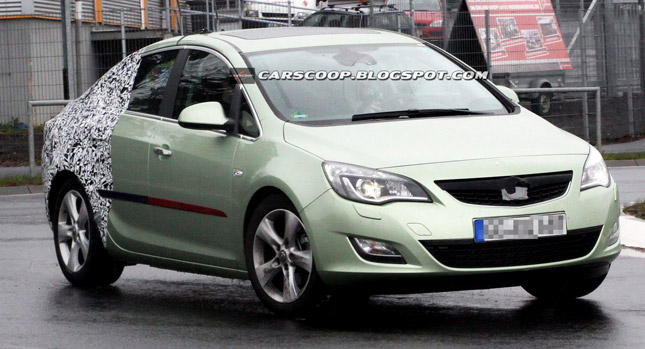 Spied: New European Market Opel / Vauxhall Astra Sedan