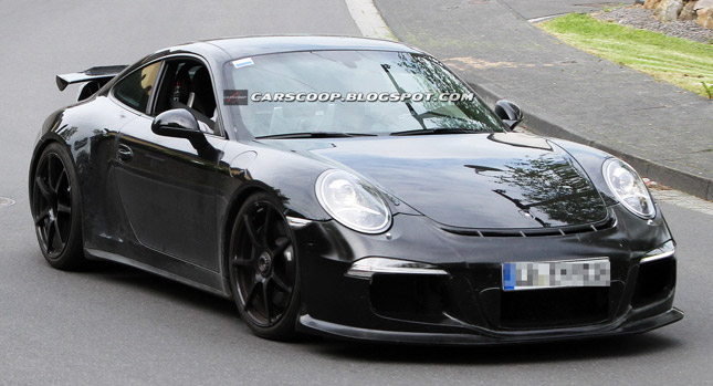  Spy Shots: New Porsche 911 GT3 Appears on the Streets Undisguised