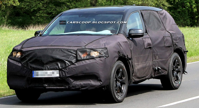  SPIED: 2014 Acura MDX Crossover, May Get New RLX's Hybrid Powertrain