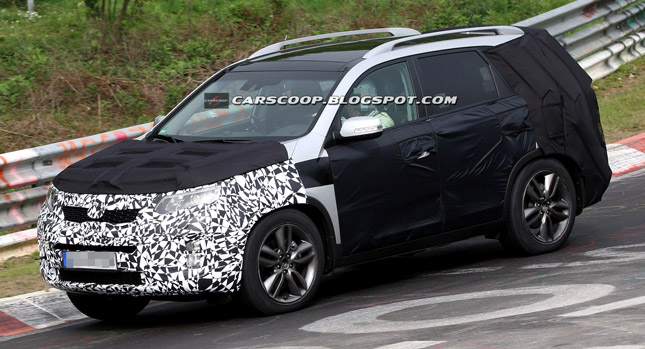  Scoop: 2014 Kia Sorento Crossover to get a Styling Update
