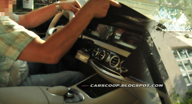  SPY SHOTS: 2014 Mercedes-Benz S-Class Sheds More Camo, Reveals Interior