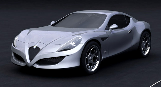  Alfa Romeo Carlo Chiti Concept Shows what a MX-5 Based Coupe Could Look Like