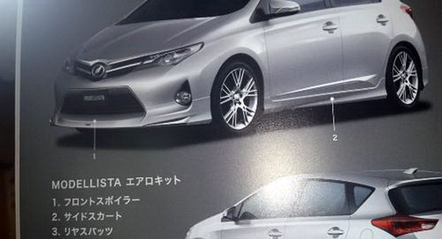  2013 Toyota Auris Hatchback Brochure Scans Leaked?