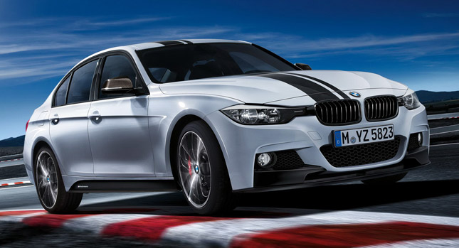  BMW Brings M Performance Parts for New 3-Series and 5-Series Sedans to the USA