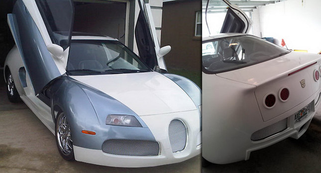  Bugatti Veyron Replica Based on Honda Civic Now Offered For Sale as a Complete Car