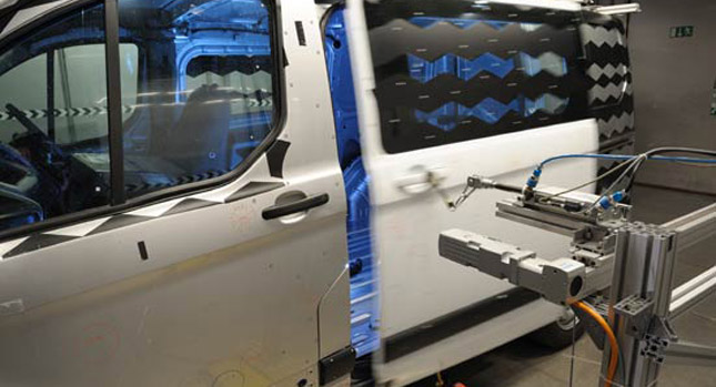  Ford Slams New Transit Custom's Doors Half a Million Times to Make Sure they Last